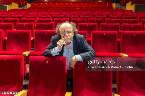 Jean-Michel Ribes, acteur, dramaturge, metteur en scène de théâtre, réalisateur, scénariste français, et directeur du théatre du Rond-Point des...