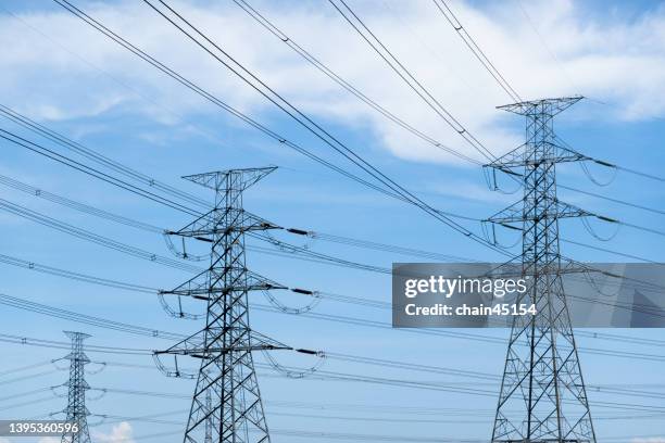 Power Line Above Overhead Power Lines Sign Photos and Premium High Res Pictures - Getty ...