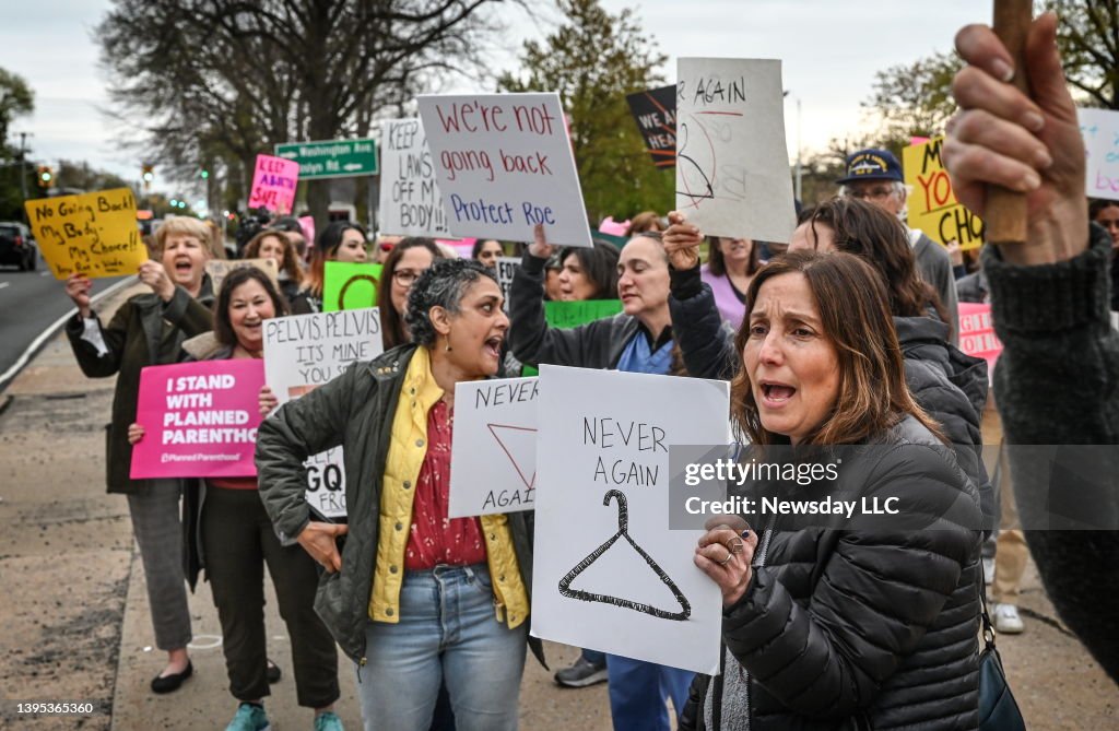 Pro-Choice Rally in Mineola, Long Island, New York