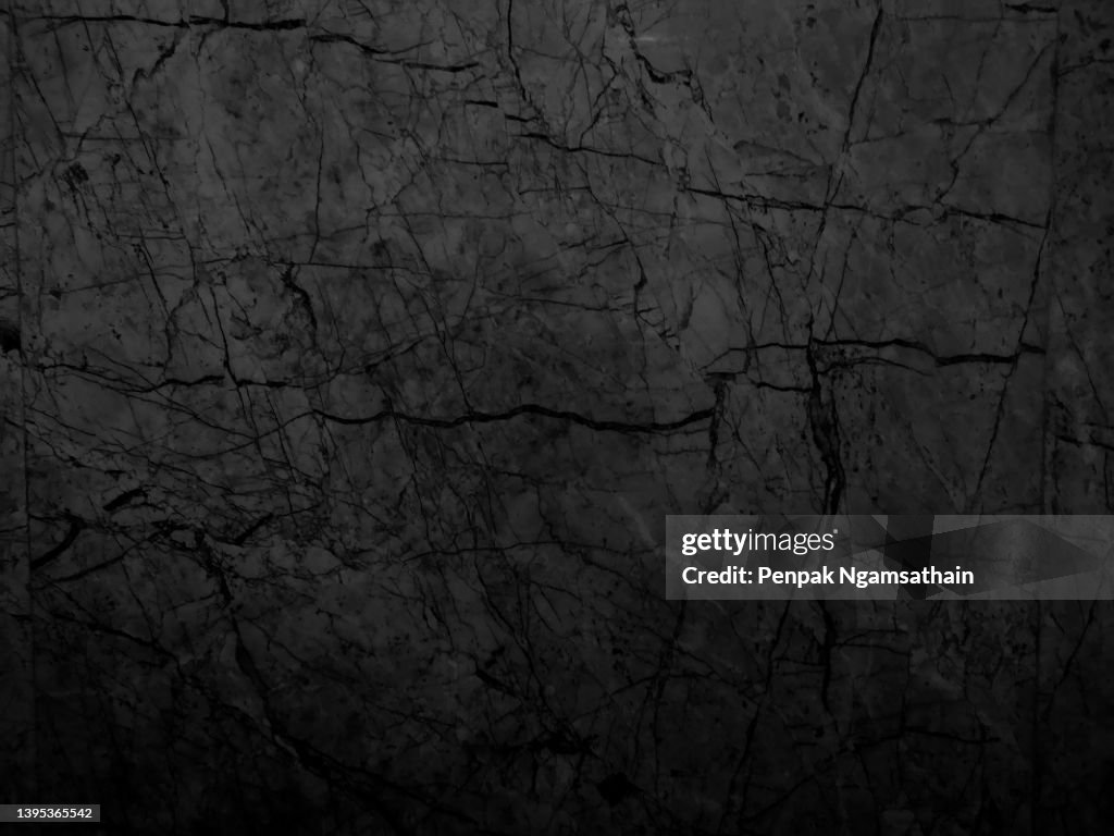 Dark black stone wall texture materialbackground