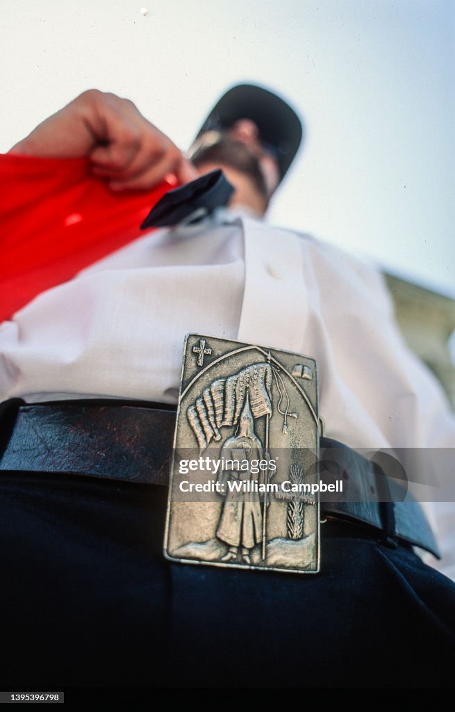 Ku Klux Klan Belt Buckle