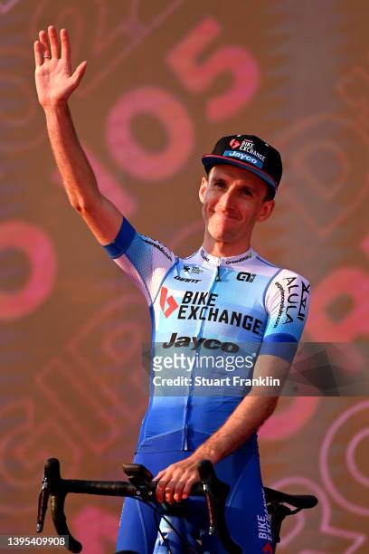 Simon Yates of United Kingdom and Team BikeExchange - Jayco during the Team Presentation of the 105th Giro d'Italia 2022 at Heroes’ Square / #Giro /...