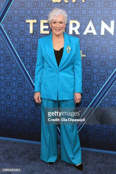 Glenn Close attends Apple TV+'s "Tehran" Season 2 Premiere at The Robin Williams Center on May 04, 2022 in New York City.
