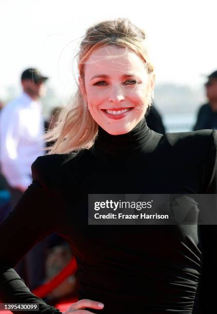 Rachel McAdams attends the "Top Gun: Maverick" world premiere on May 04, 2022 in San Diego, California.