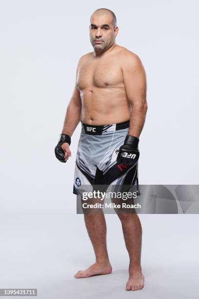 Blagoy Ivanov poses for a portrait during a UFC photo session on May 4, 2022 in Phoenix, Arizona.