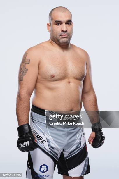 Blagoy Ivanov poses for a portrait during a UFC photo session on May 4, 2022 in Phoenix, Arizona.