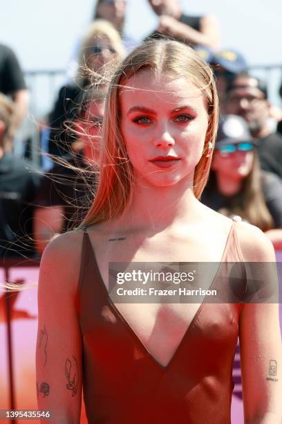 Alex Georgy attends the "Top Gun: Maverick" world premiere on May 04, 2022 in San Diego, California.