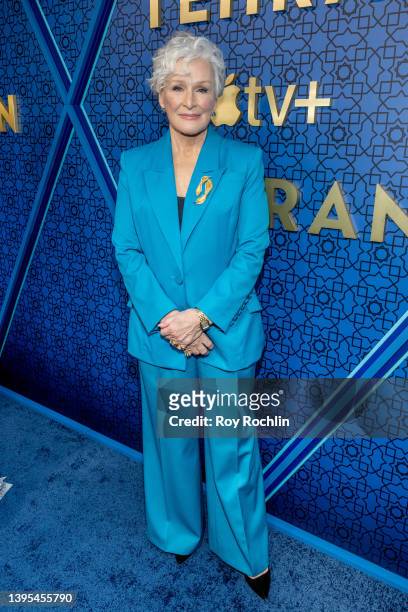Glenn Close attends Apple TV+'s "Tehran" Season 2 Premiere at The Robin Williams Center on May 04, 2022 in New York City.