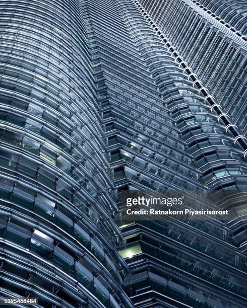 angle view of modern building - malaysia architecture stock pictures, royalty-free photos & images