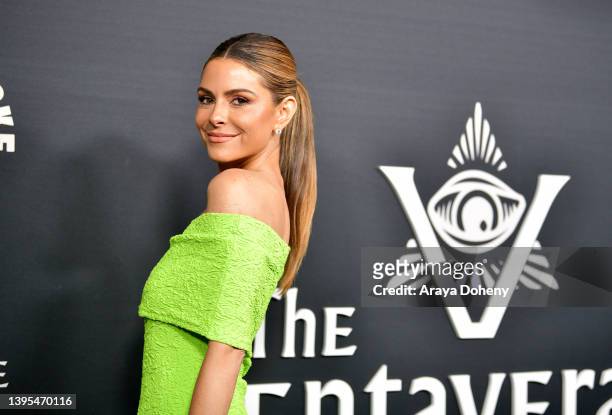 Maria Menounos attends NETFLIX IS A JOKE PRESENTS - Pentaverate Premiere + After Party on May 04, 2022 in Los Angeles, California.