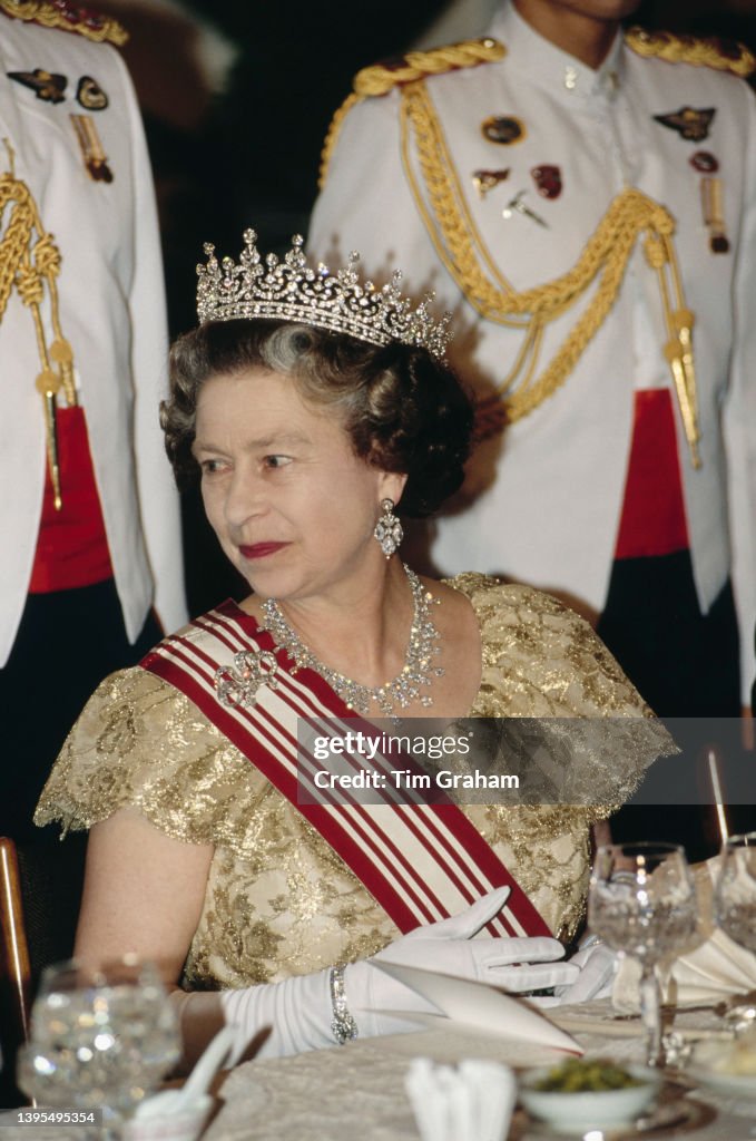 British Royals In Singapore, 1989