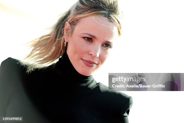 Rachel McAdams attends the "Top Gun: Maverick" World Premiere on May 04, 2022 in San Diego, California.