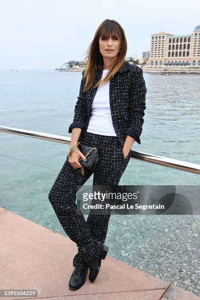 Caroline de Maigret attends the Chanel Cruise 2023 Collection on May 05, 2022 in Monte-Carlo, Monaco.