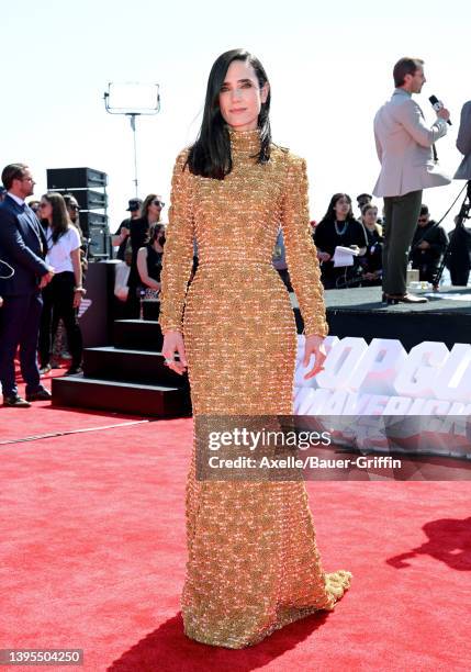 Jennifer Connelly attends the "Top Gun: Maverick" World Premiere on May 04, 2022 in San Diego, California.