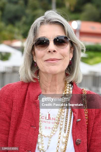 Caroline of Hanover attends the Chanel Cruise 2023 Collection on May 05, 2022 in Monte-Carlo, Monaco.