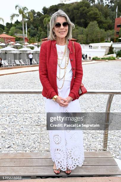 Caroline of Hanover attends the Chanel Cruise 2023 Collection on May 05, 2022 in Monte-Carlo, Monaco.