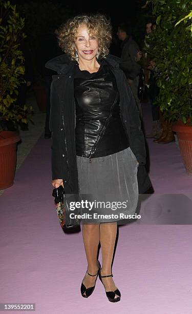 Sydne Rome attends the Pink Roma Party at Casina Valadier on February 22, 2012 in Rome, Italy.
