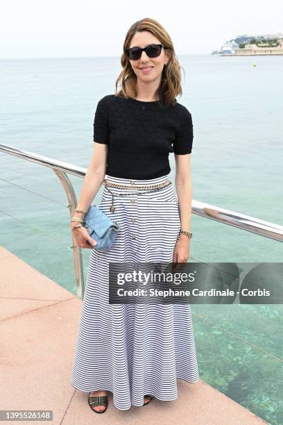 Sofia Coppola attends the Chanel Cruise 2023 Collection on May 05, 2022 in Monte-Carlo, Monaco.