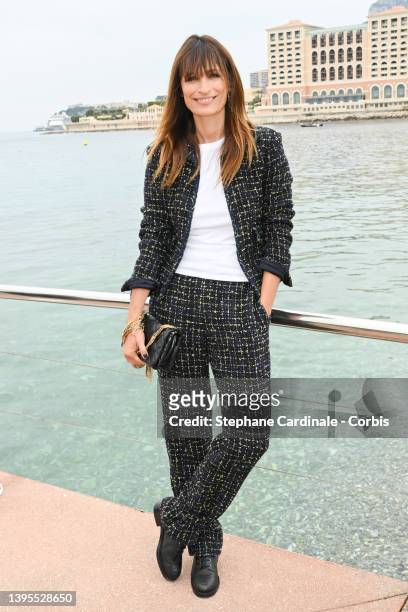 Caroline de Maigret attends the Chanel Cruise 2023 Collection on May 05, 2022 in Monte-Carlo, Monaco.