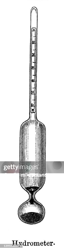 Hydro Meter Invention Old Engraved Illustration Of Hydrometer High-Res Stock Photo - Getty Images