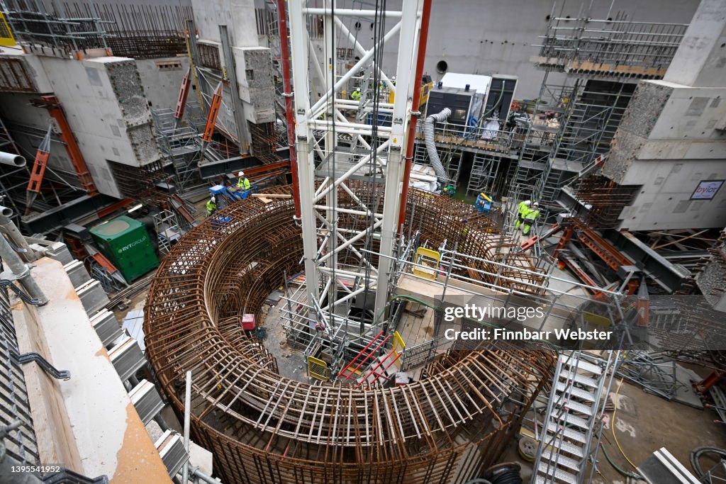 New Generation Nuclear Power Station Being Built At Hinkley Point C