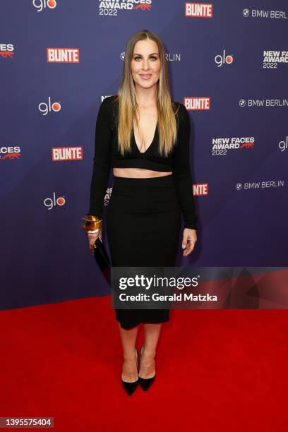 Charlotte Würdig attends the Bunte New Faces Award Music 2022 at The Reed on May 05, 2022 in Berlin, Germany.