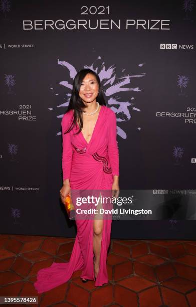Grace Rong Li attends the Berggruen Prize Gala at Berggruen Hearst Estate on May 04, 2022 in Beverly Hills, California.