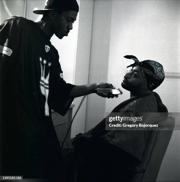 Rapper Ghostface Killah in 1999 in Los Angeles, California.