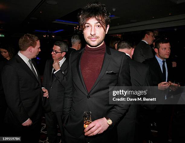 Alex Zane attends a private dinner hosted by editor of British GQ Dylan Jones and Chairman of the BFC Harold Tillman to celebrate Menswear Day of...