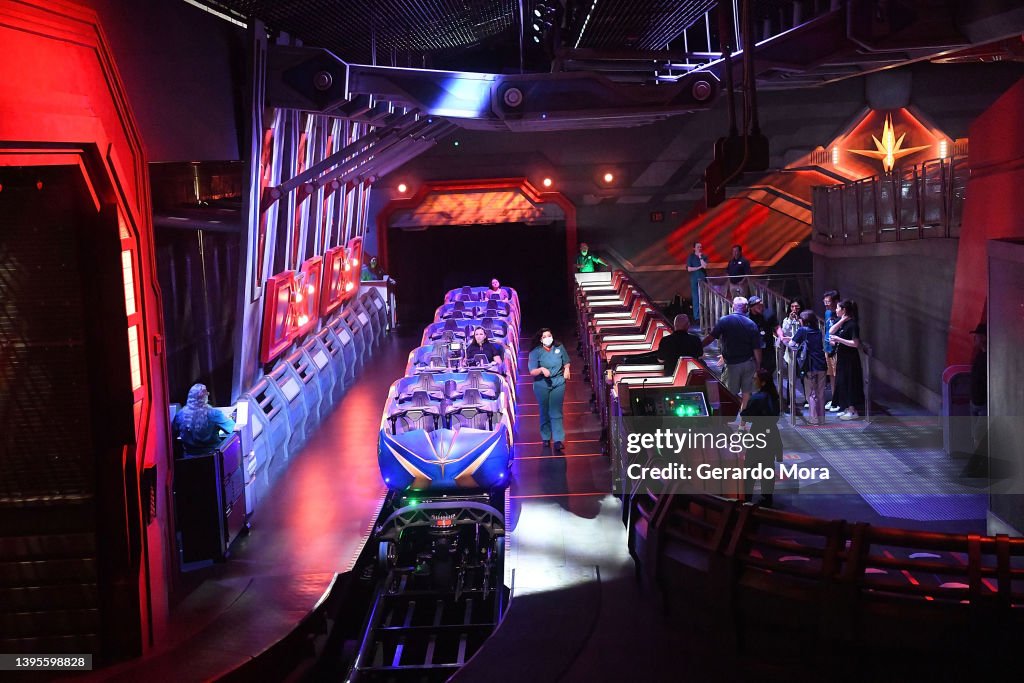 General view of the "Guardians of the Galaxy: Cosmic Rewind" Disney's ...