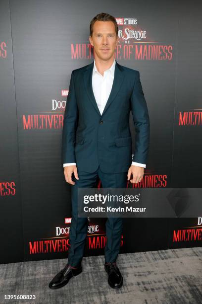 Benedict Cumberbatch attends Marvel's "Doctor Strange In The Multiverse Of Madness" New York Screening at The Gallery at 30 Rock on May 05, 2022 in...