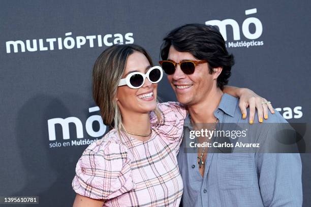 Maria Pombo and Pablo Castellano attend the 'Casa MO' party on May 05, 2022 in Alcobendas, Spain.