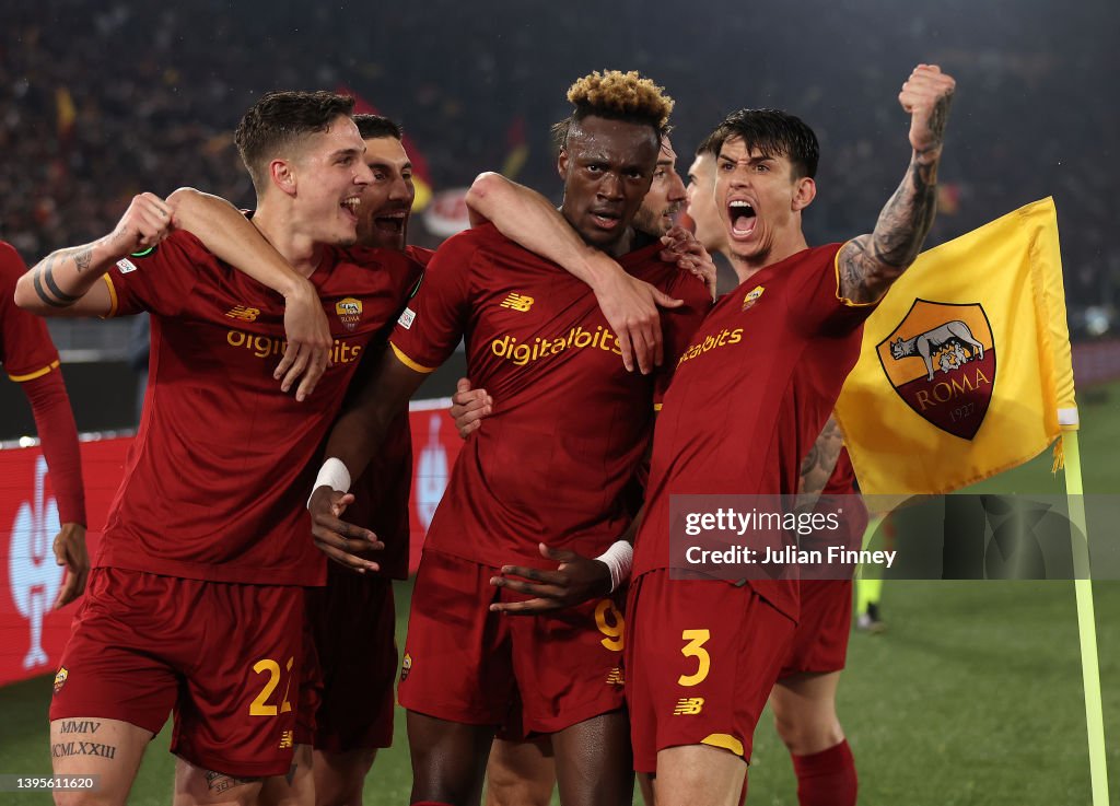 AS Roma v Leicester: Semi Final Leg Two - UEFA Europa Conference League