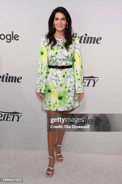 Angie Harmon attends Variety's 2022 Power Of Women at The Glasshouse on May 05, 2022 in New York City.
