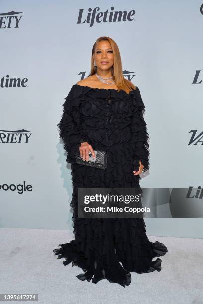 Queen Latifah attends Variety's 2022 Power Of Women: New York Event Presented By Lifetime at The Glasshouse on May 05, 2022 in New York City.