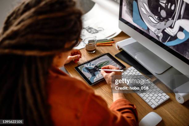 Designer Using Tablet 8,512 Designer Drawing Tablet Stock Photos, High-Res Pictures, and ...
