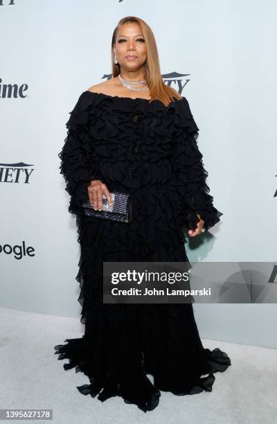 Queen Latifah attends Variety's 2022 Power Of Women at The Glasshouse on May 05, 2022 in New York City.