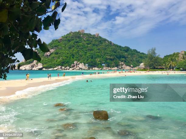 the beautiful scenery of samui island, thailand - koh tao thailand stock pictures, royalty-free photos & images