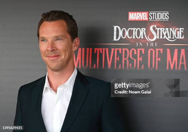 Benedict Cumberbatch attends the NY special screening of Doctor Strange in the Multiverse of Madness on May 05, 2022 in New York City.