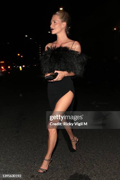 Poppy Delevingne seen attending The Eternity Charity Fundraiser hosted by Lola Bute in support of Action On Addiction, James' Place, Place2Be and...