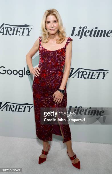 Candace Bushnell attends Variety's 2022 Power Of Women at The Glasshouse on May 05, 2022 in New York City.