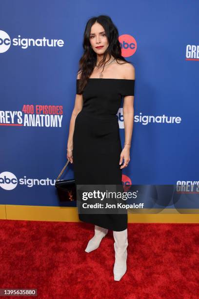 Abigail Spencer attends the "Grey's Anatomy" Wrap Celebration at Dream Hollywood on May 05, 2022 in Los Angeles, California.