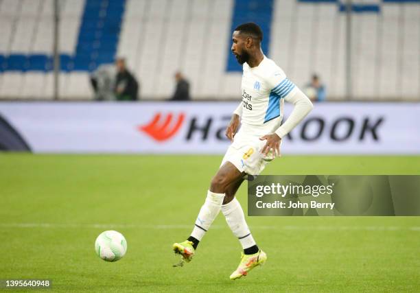 Gerson Santos da Silva of Marseille during the UEFA Europa Conference League Semi Final Leg Two match between Olympique Marseille and Feyenoord...