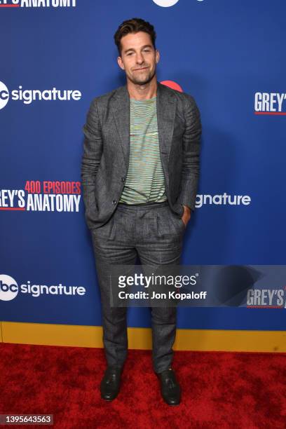 Scott Speedman attends the "Grey's Anatomy" Wrap Celebration at Dream Hollywood on May 05, 2022 in Los Angeles, California.