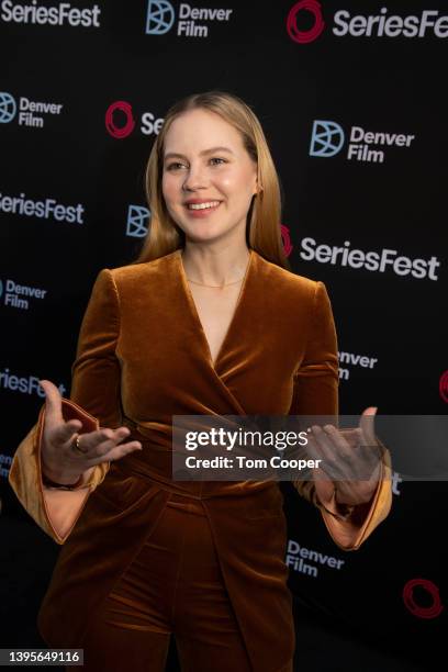 Alicia von Rittberg attends the U.S. Premiere screening of STARZ’s new series "Becoming Elizabeth" at the opening night of SeriesFest: Season 8 at...