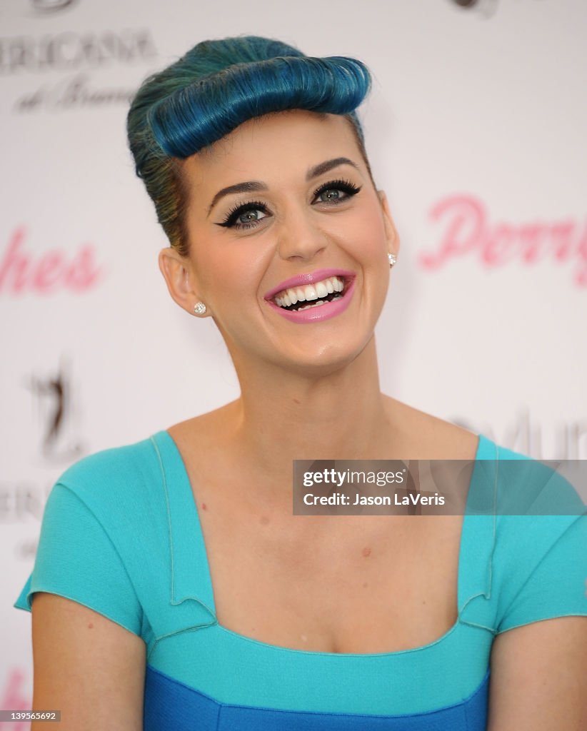Katy Perry Launch Party For Her Exclusive False Lash Range By Eylure