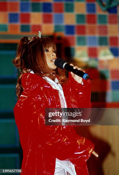 Nash Reed Singer Singer Natina Reed of Blaque performs during rehearsals for their ...