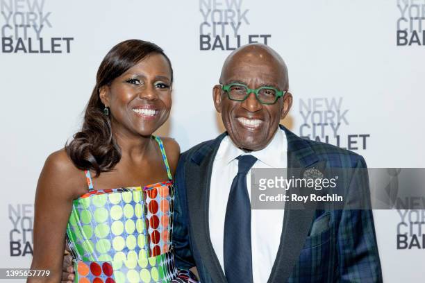 Deborah Roberts and Al Roker attend the 2022 New York Ballet Spring Gala at David H. Koch Theater, Lincoln Center on May 05, 2022 in New York City.