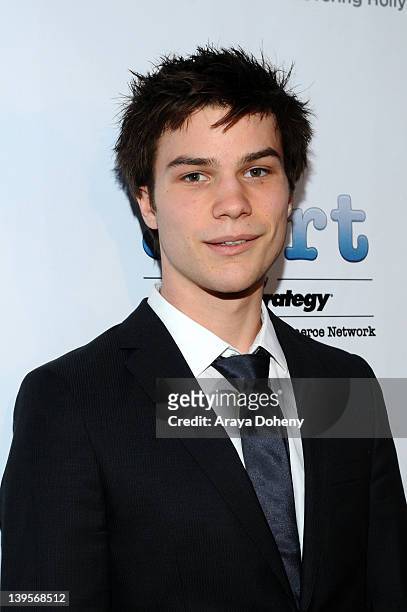 Nick Krause attends TheWrap.com 2012 Pre-Oscar Party at Culina Restaurant at the Four Seasons Los Angeles on February 22, 2012 in Beverly Hills,...
