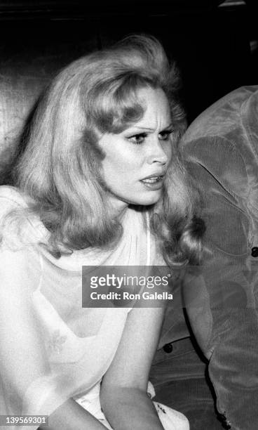 Actress Karen Black attends the party for 28th Annual Tony Awards on April 21, 1974 at Sardi's Restaurant in New York City.